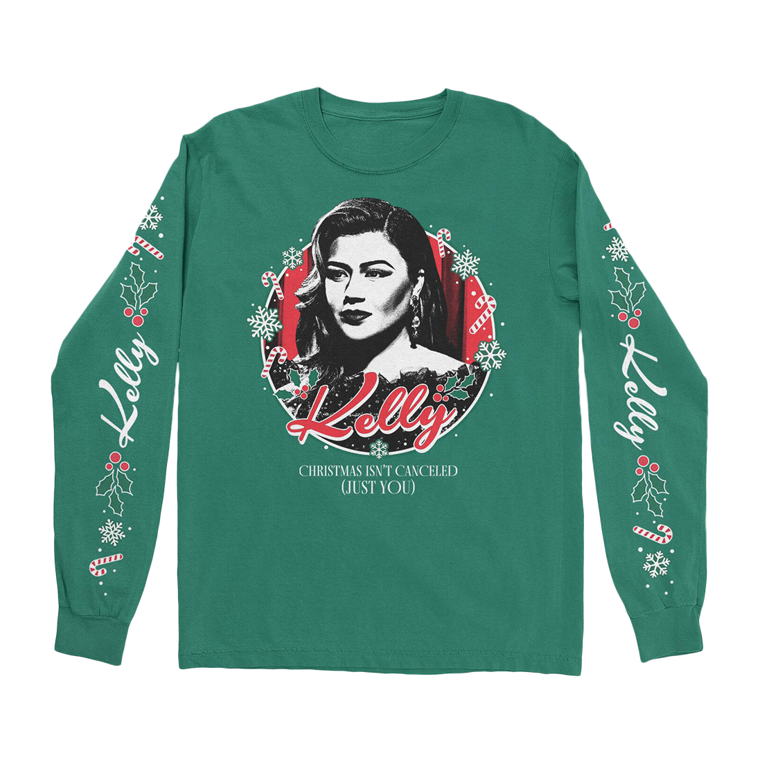 Kelly Christmas Sleeve T-Shirt | Warner Official